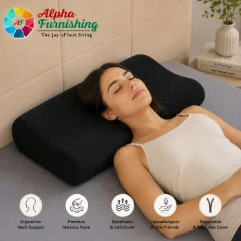 Sale Active Big Orthopedic Contour Memory Foam Pillow for Neck Support