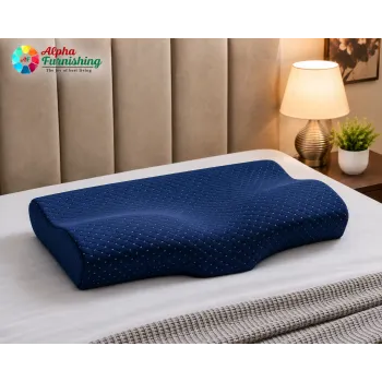Sale Active Orthopedic Cervical Curve Memory Foam Pillow for Neck & Shoulder Support