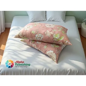 Sale Active 17 x 27 Inch Medium Hard White Cotton Filled Standard Size Pillow – Pack of 2