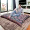 Sale Active 6 x 4 Feet Double Bed White Cotton Filled Foldable Mattress/Gadda Soft and Light Weight  Multi Colour (48 x 72 Inch)