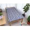 Sale Active 3 X 6 Feet Single Bed White Cotton Mattress/Gadda, Medium Soft Foldable - Blue (36 x 72 Inch)